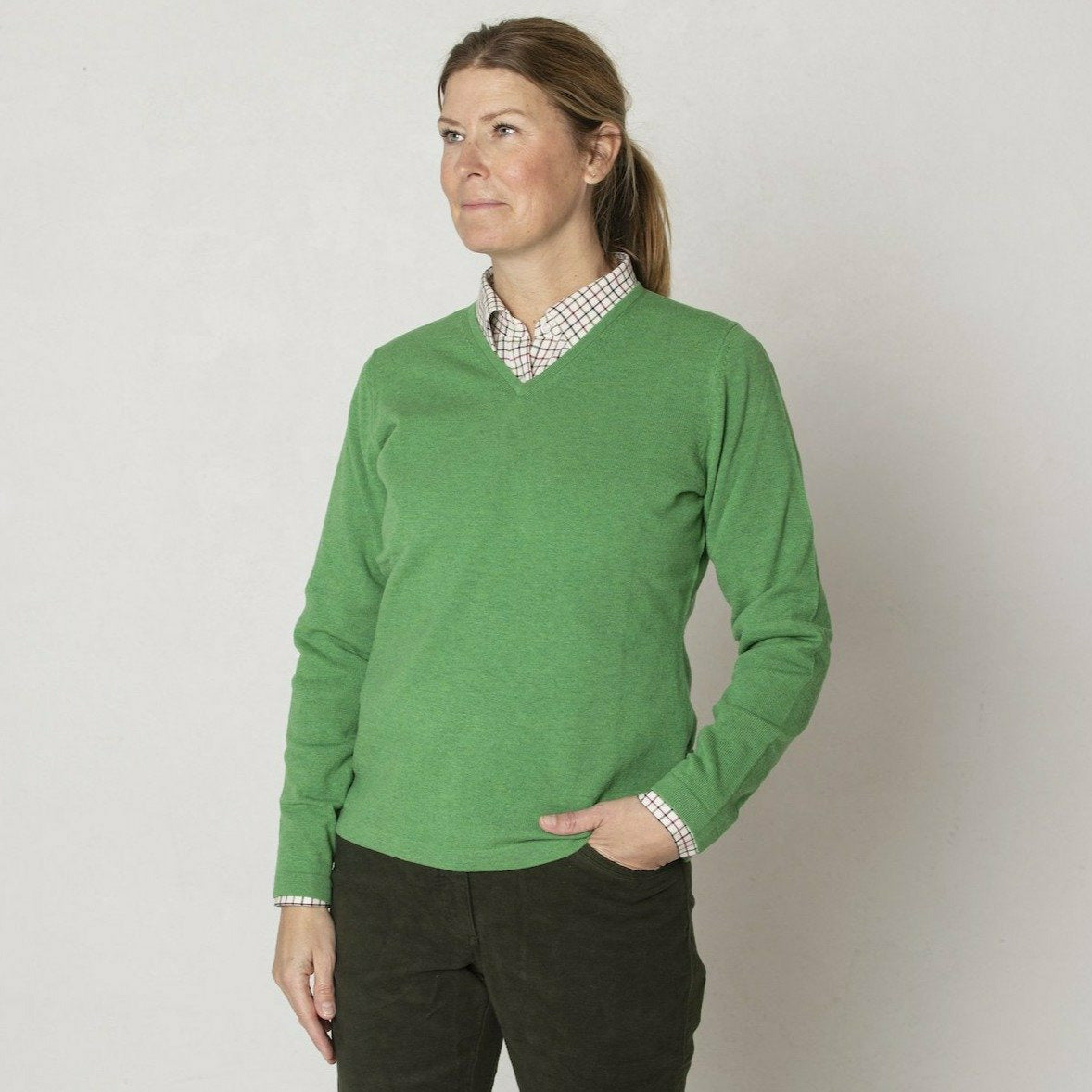 Georgina Vee Neck Topiary