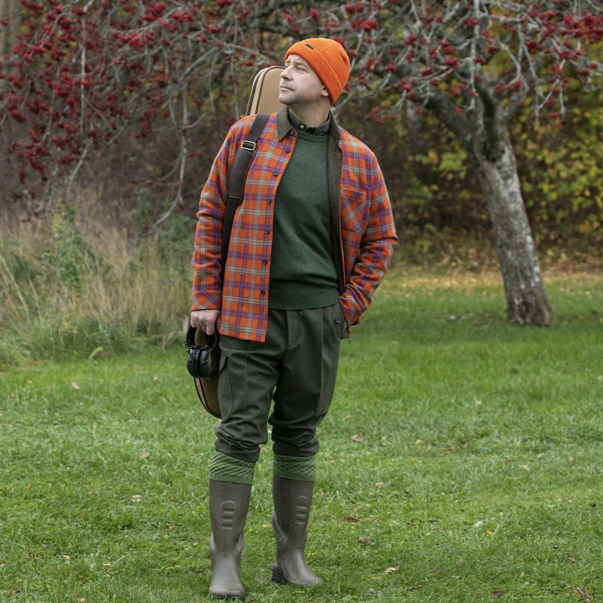 Max Overshirt Röd Ruta - STORLEK 52