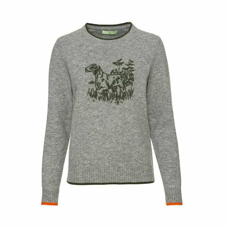 Pullover Jakthund Grå