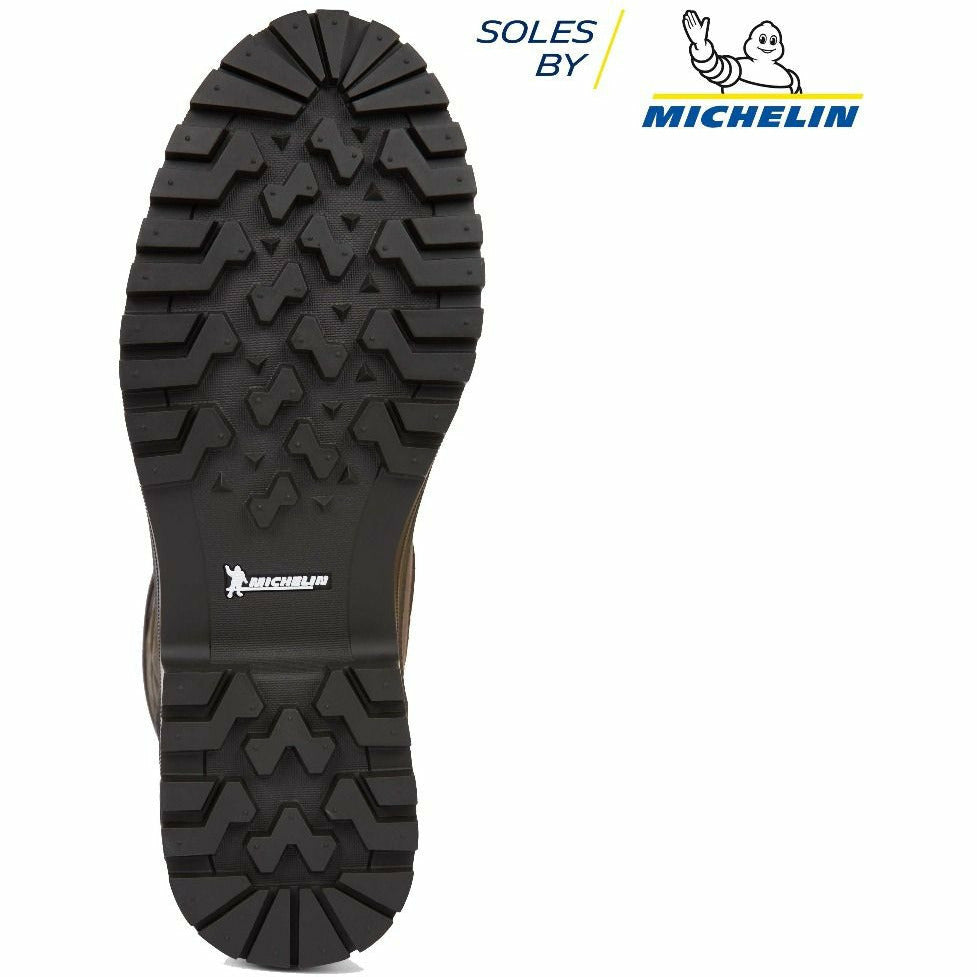 W Jameson Quiltad Läderstövel Caramel