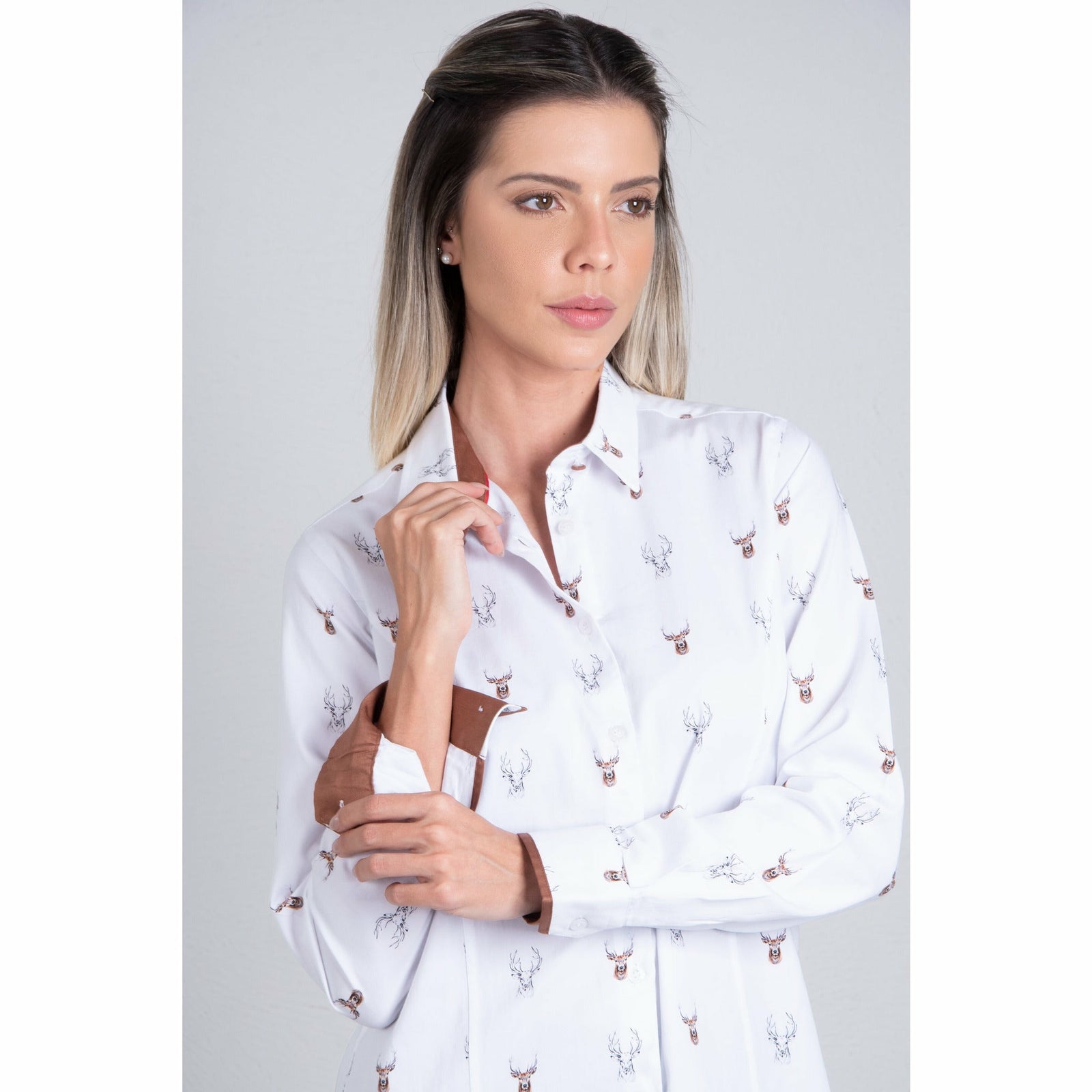 Stags Head Damskjorta