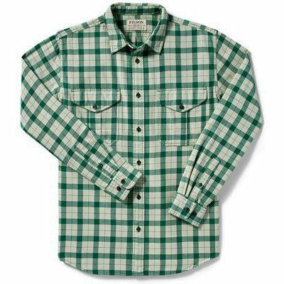 Lt Wt Alaskan Guide Shirt Green Check