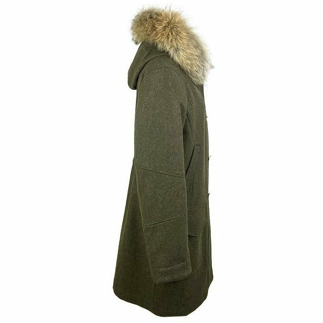 Margot Lodenjacka med pälstrim - STORLEK 36