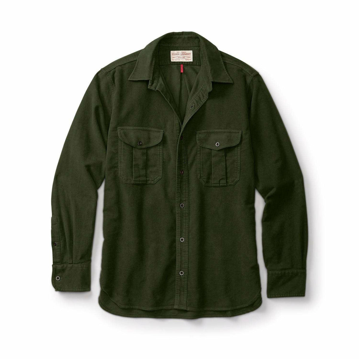 Seattle Shirt Moleskin Dark Olive