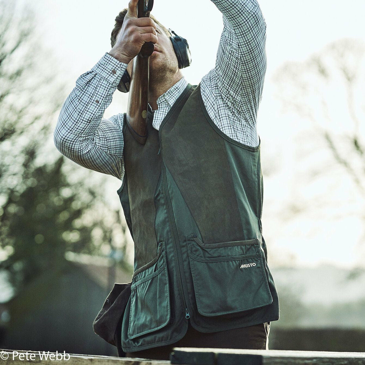 Clay Shooting Vest Vineyard