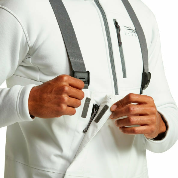 Nodak Bib Pant White