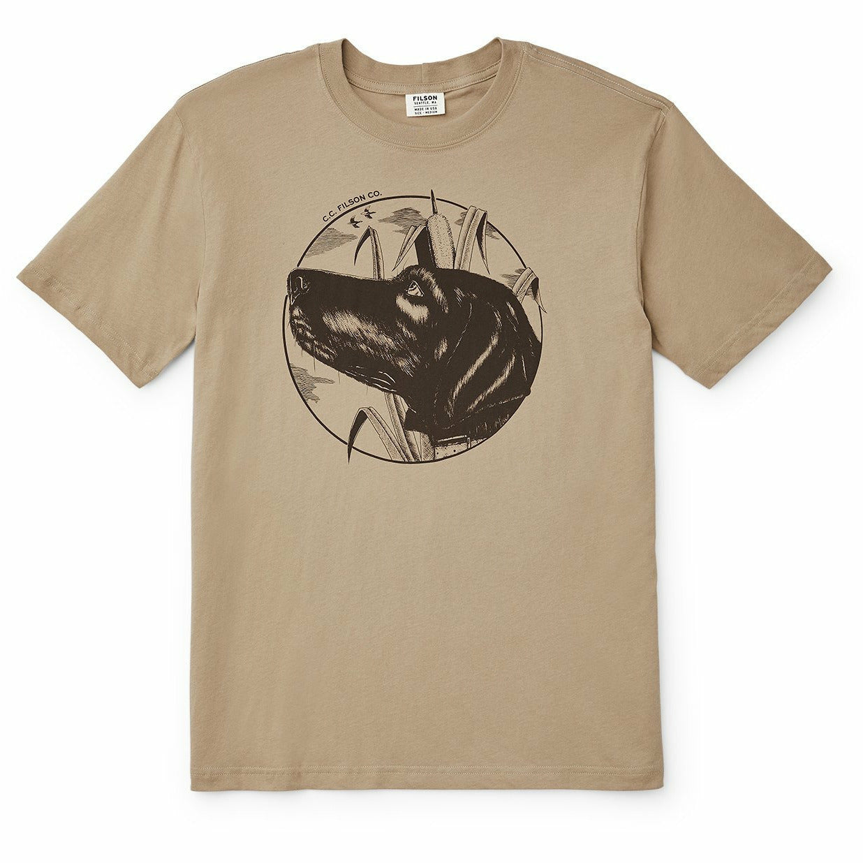 Outfitter T-Shirt Khaki Labrador