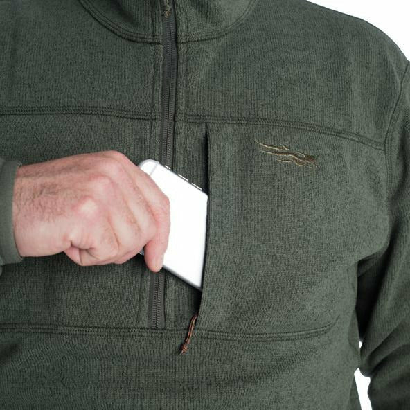 Fortitude Half-Zip Deep Olive