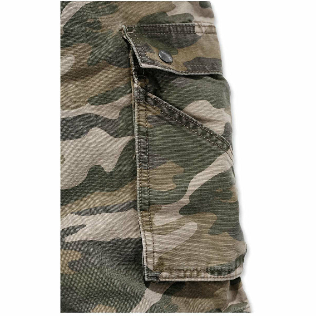 Rugged Cargo Shorts Khaki Camo