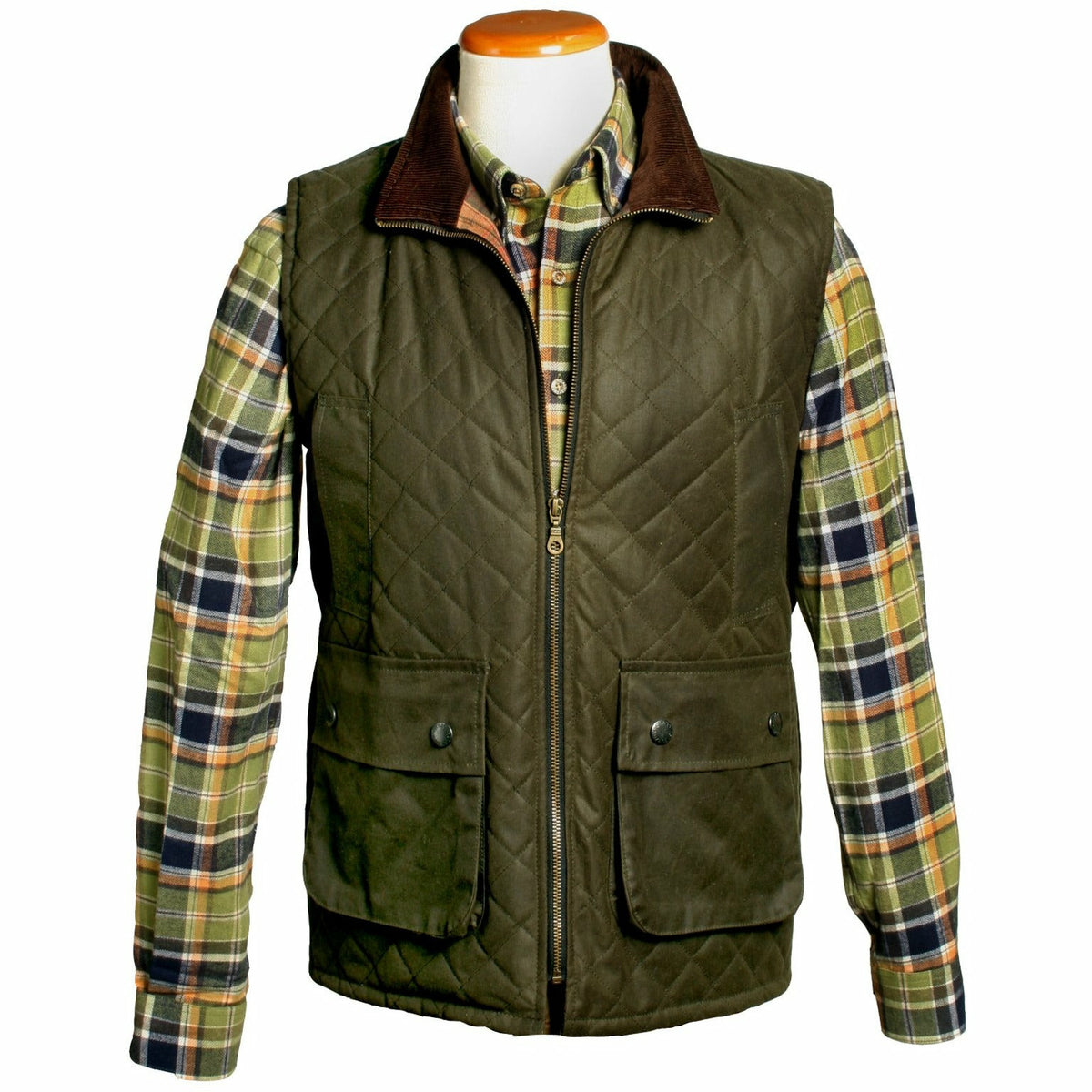 Ross Grön Vaxad Väst