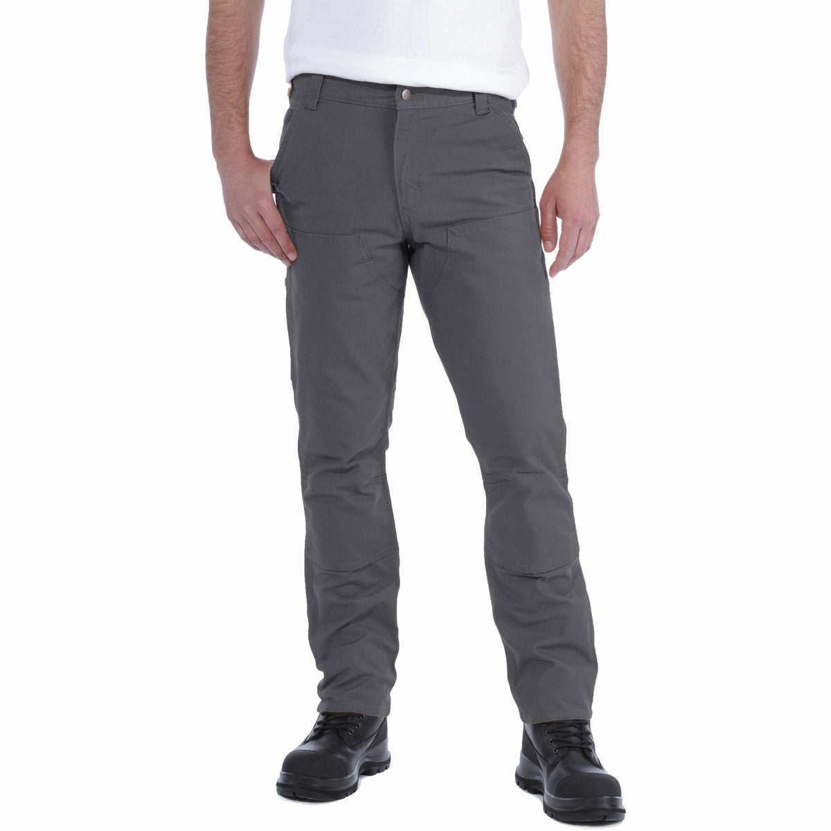 Stretch Duck Double Front Pant Carhartt Brown