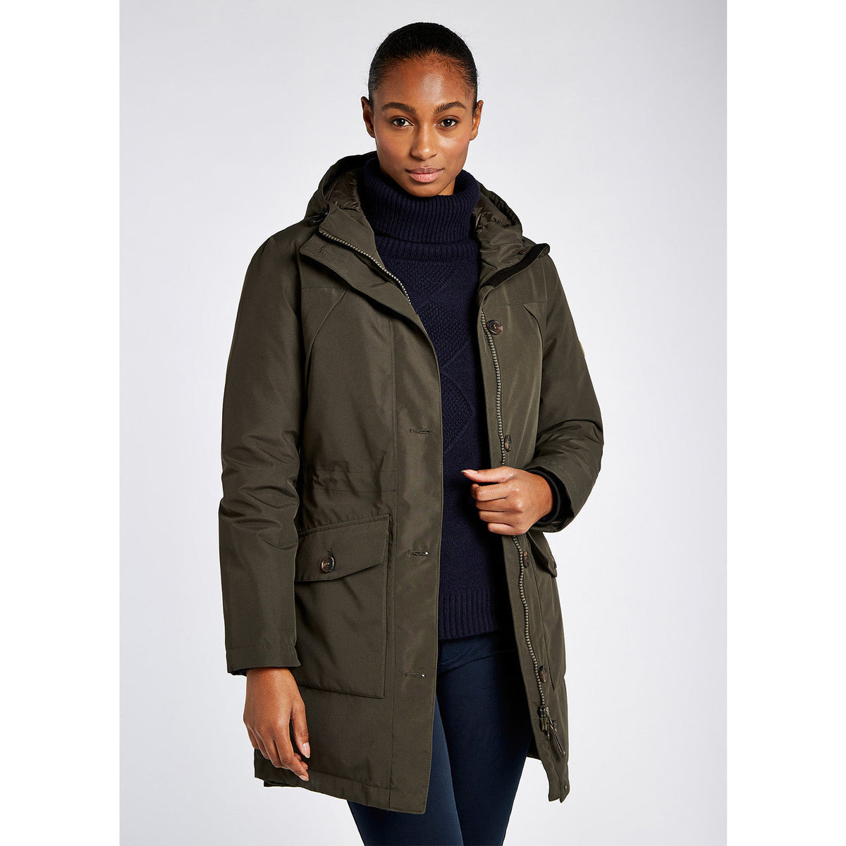Sandford Lady Parka Olive