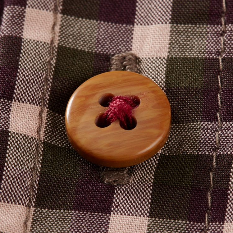 Selja Lady LS Shirt Bright Port Check