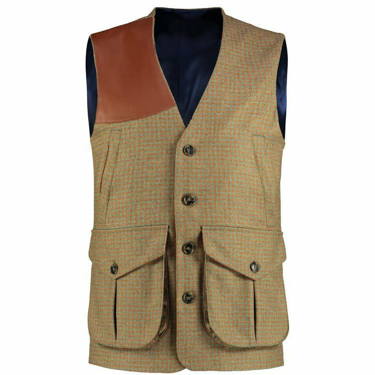 Shoot Vest in Teviot Tweed