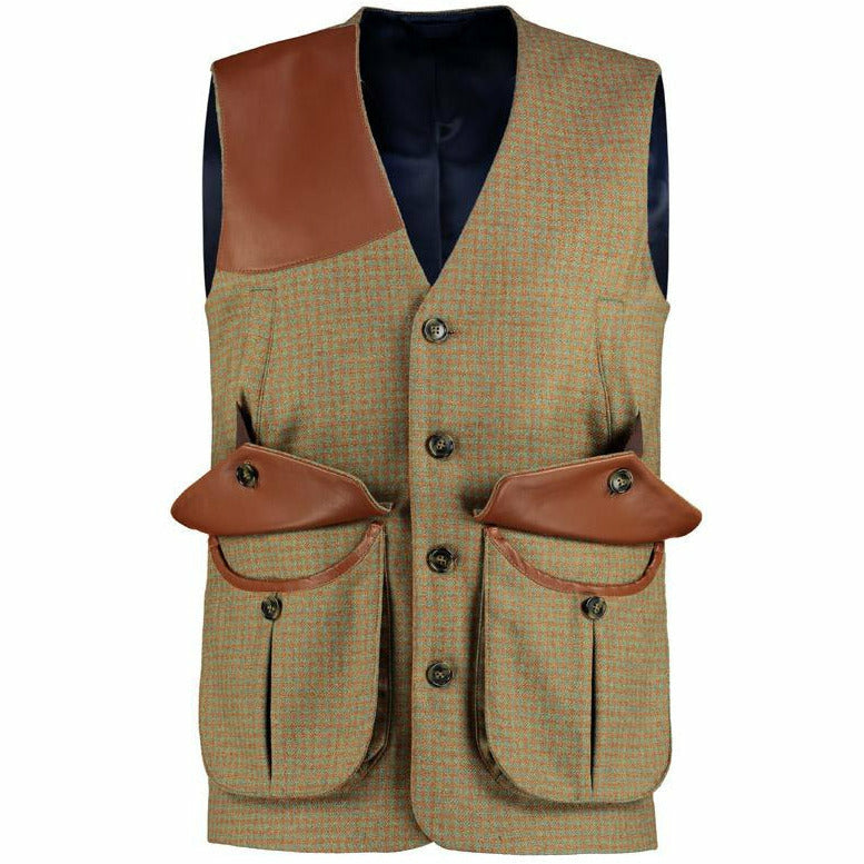 Shoot Vest in Teviot Tweed