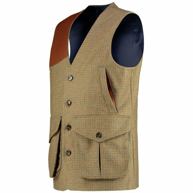 Shoot Vest in Teviot Tweed