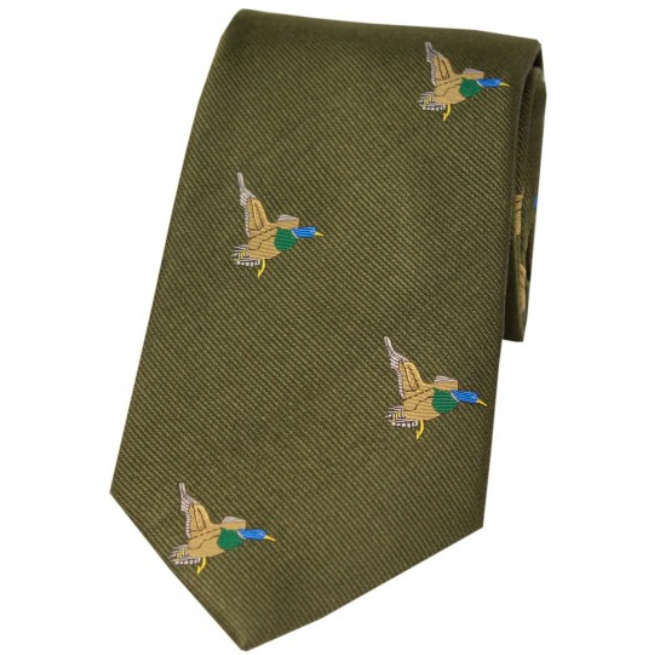 Sidenslips Country Green med Änder