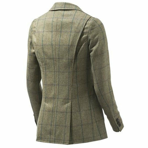 St James Lady Jacket Light Green Check