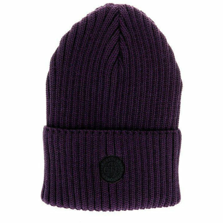 Tintin Ribbstickad Mössa Purple