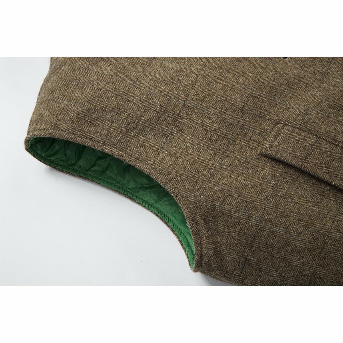 W Hunt Tweedväst Herr