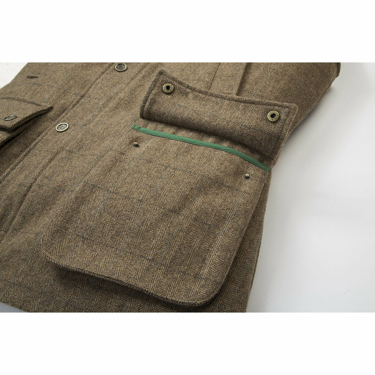 W Hunt Tweedväst Herr