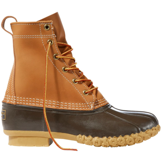 L.L.Bean 8&quot; Women Bean Boot Tan/Brown