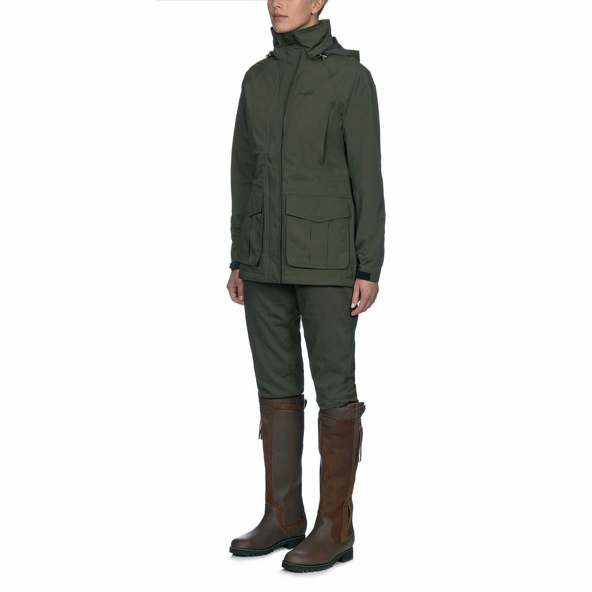 Womens Fenland BR2 Packaway Jacka Liquorice