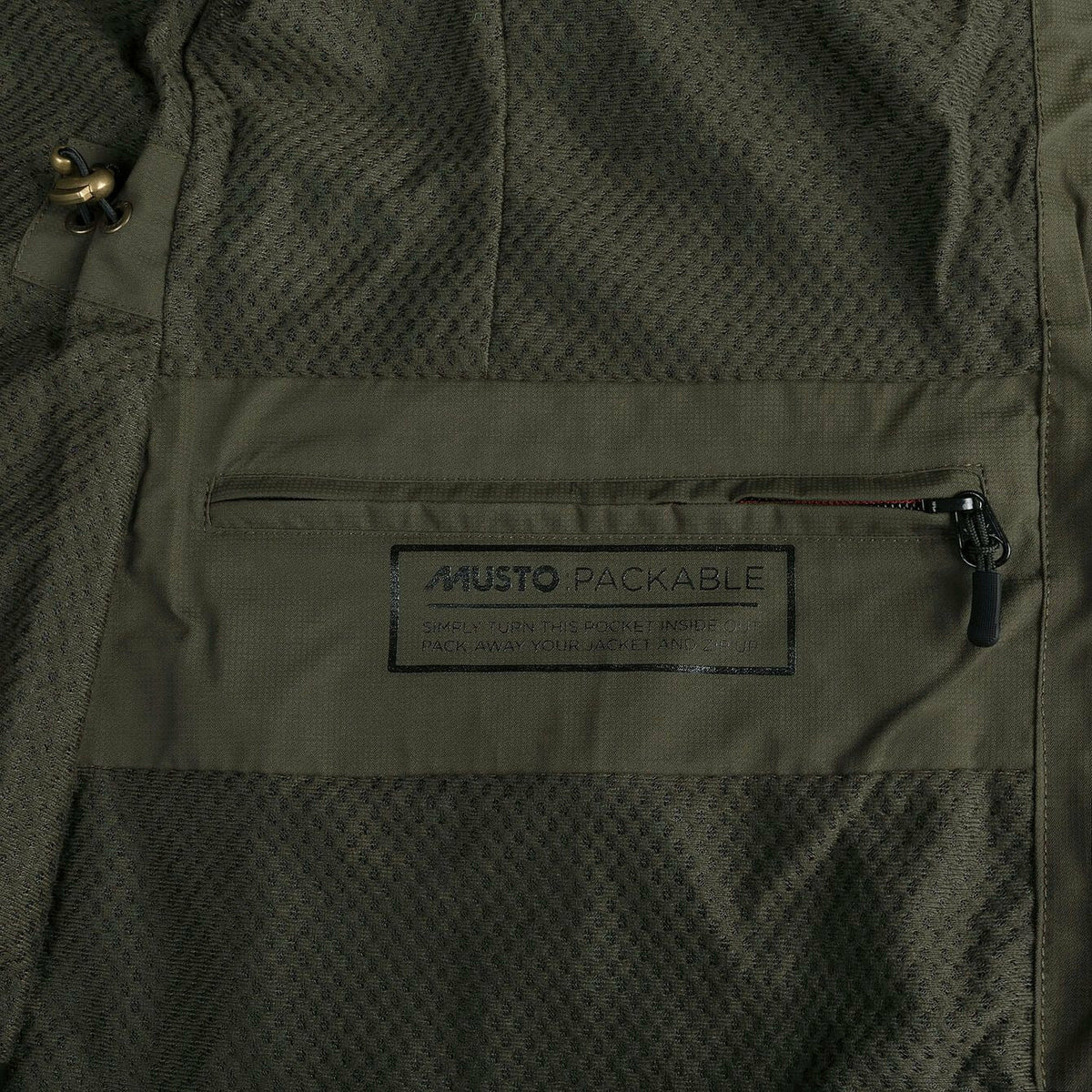 Womens Fenland BR2 Packaway Jacka Liquorice