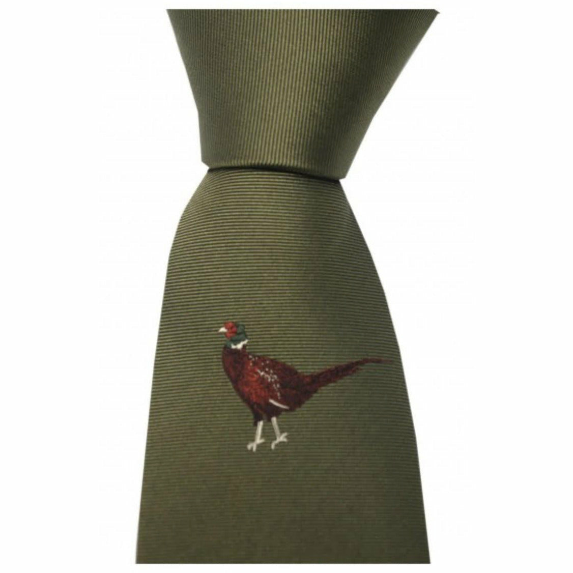 Single Pheasant on Green Slips