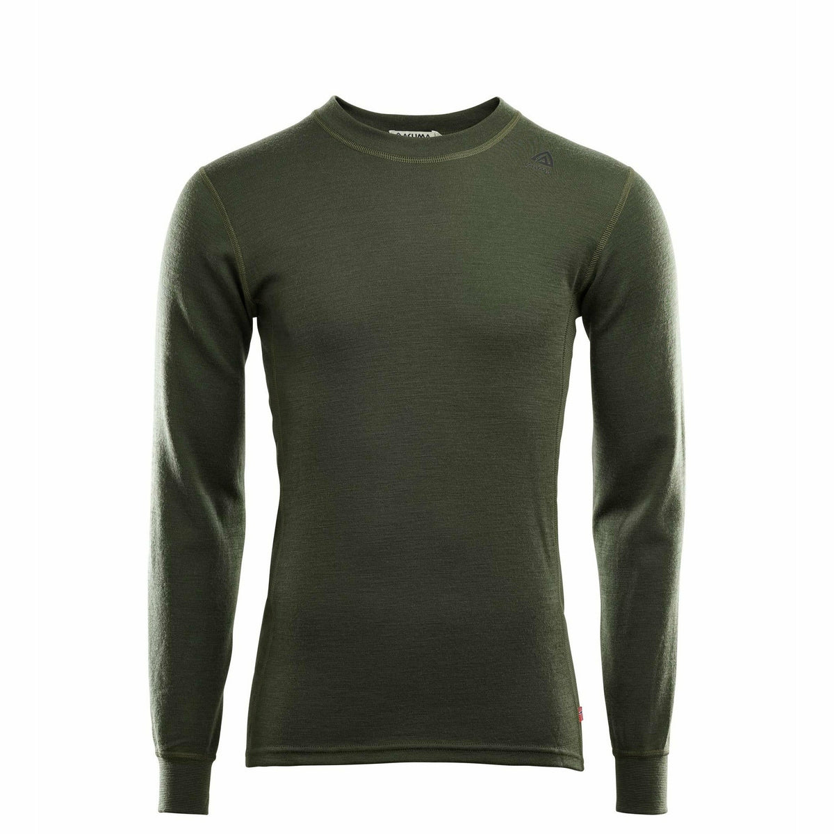 WarmWool Crewneck M Olive Night
