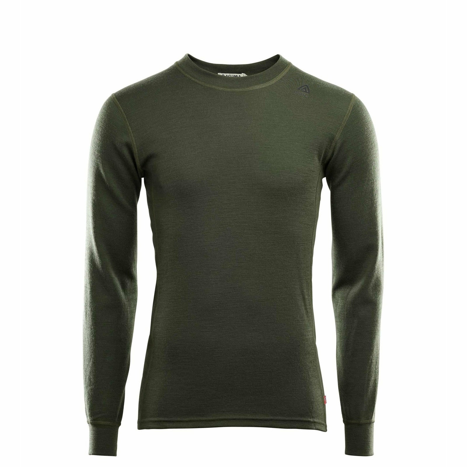 WarmWool Crewneck M Olive Night