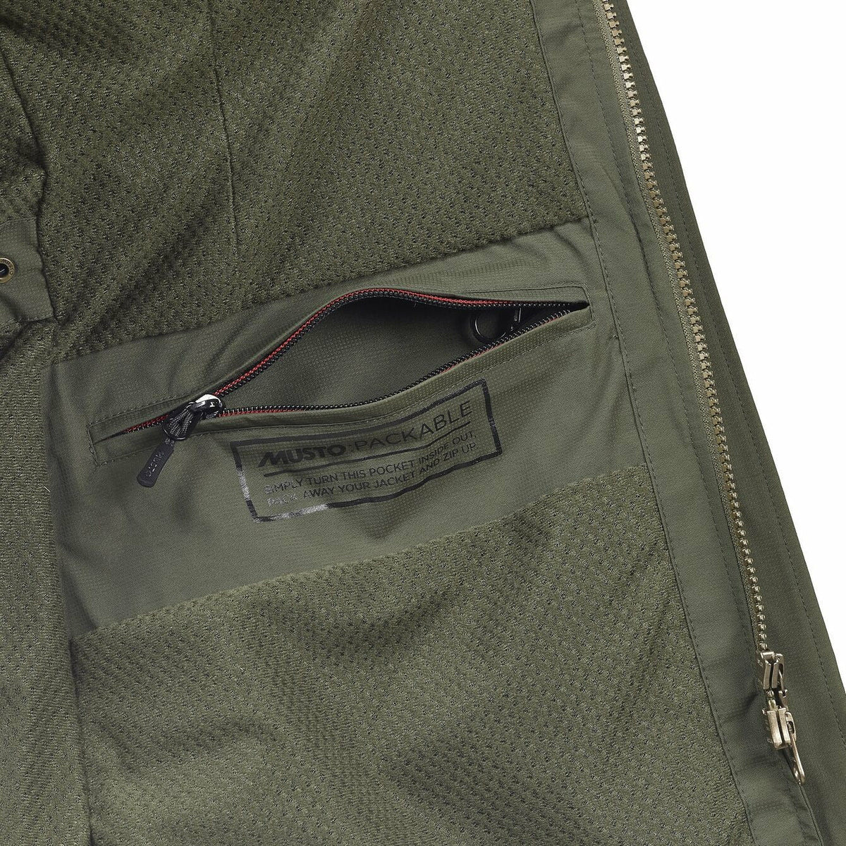 Womens Fenland BR2 Packaway Jacket Dark Moss