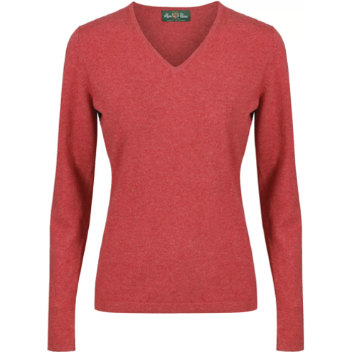 Georgina Ladies V-Neck Rouge