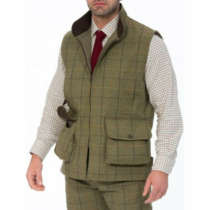 Rutland Vest Dark Moss - STORLEK SMALL
