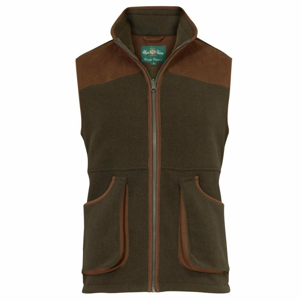 Aylsham Skyttefleeceväst Grön