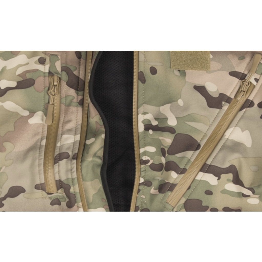 Softshell Jacka Multicam - STORLEK XXL