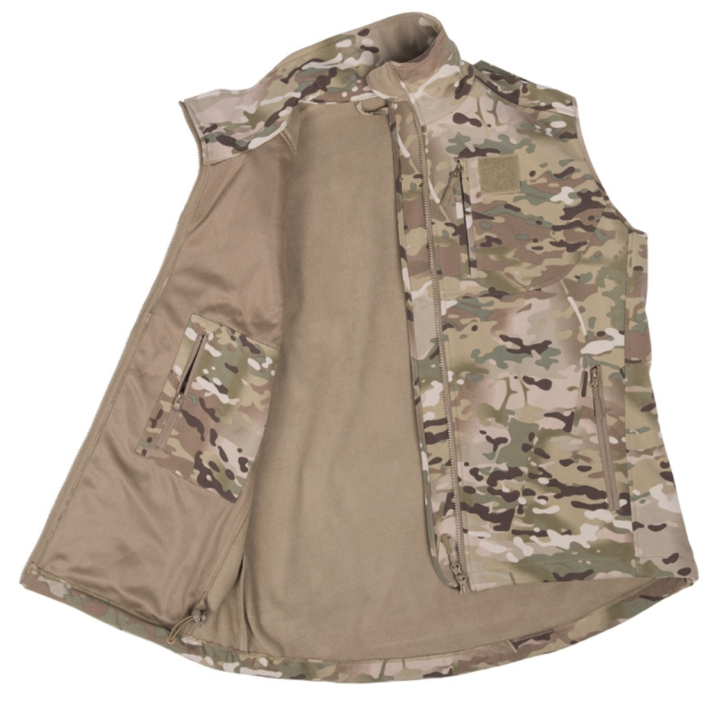 Softshell Väst Multicam