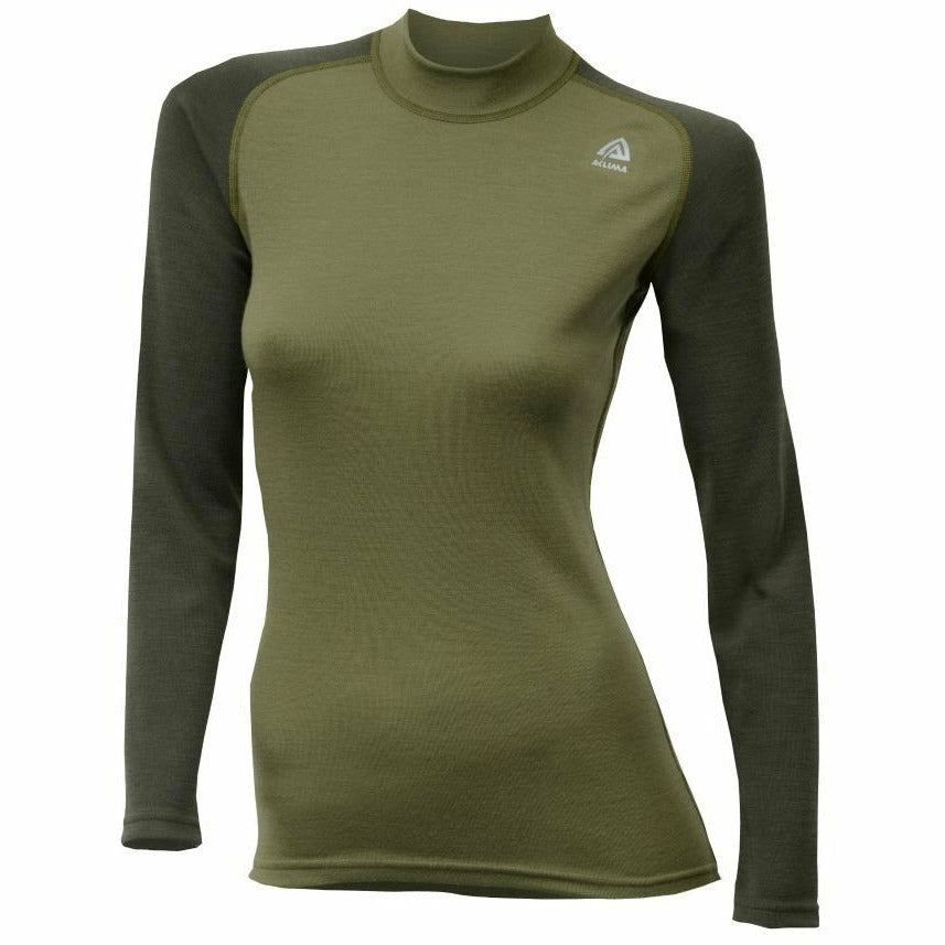 Warmwool Crewneck Lady Olive
