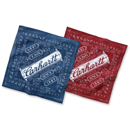 Basic Bandana Red Blue Pack