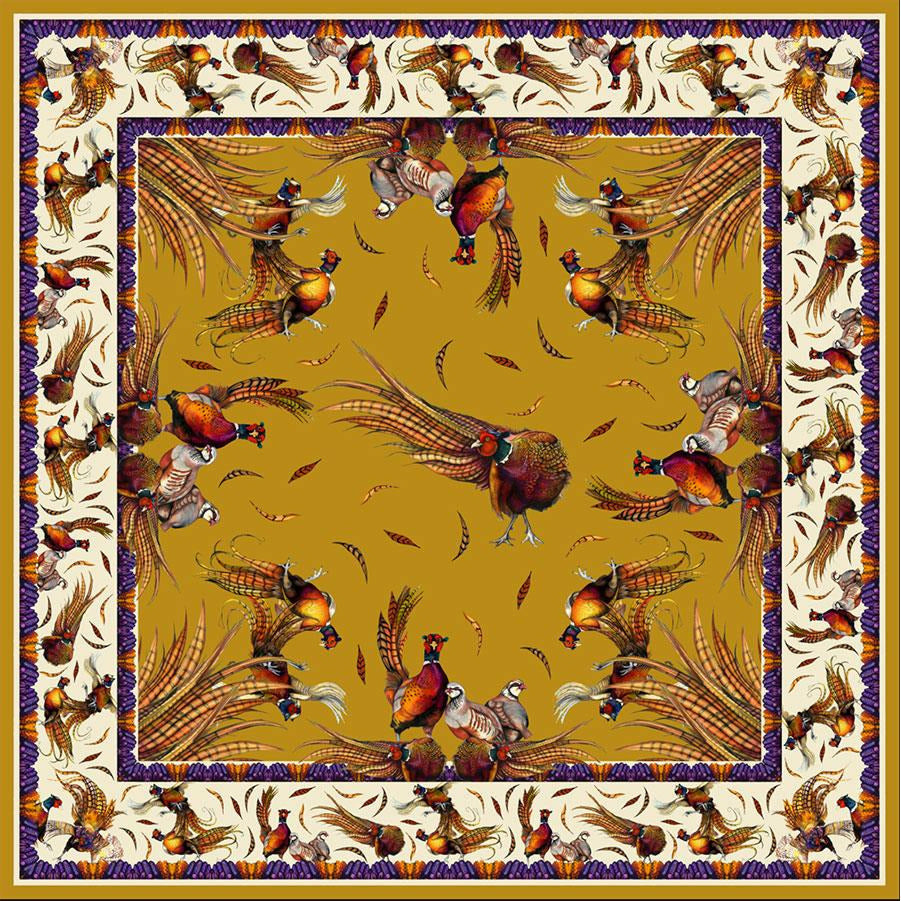 George & Friends Scarf Large Gold
