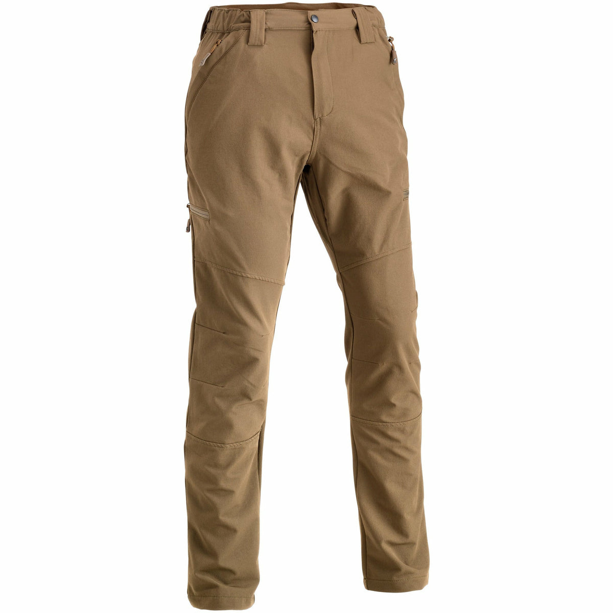 Byxor i stretch, bruna