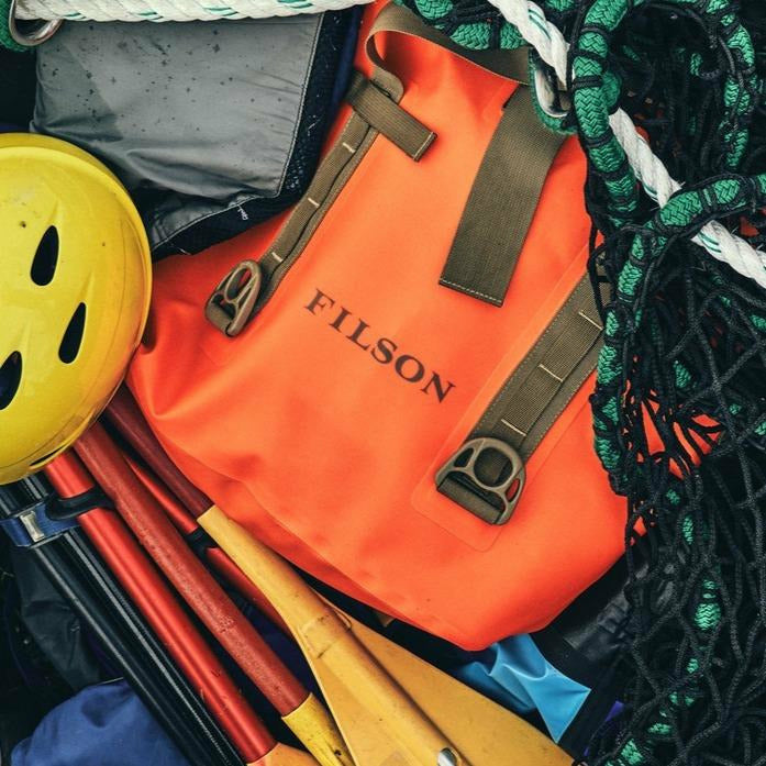 Dry Roll-Top Tote Bag Flame