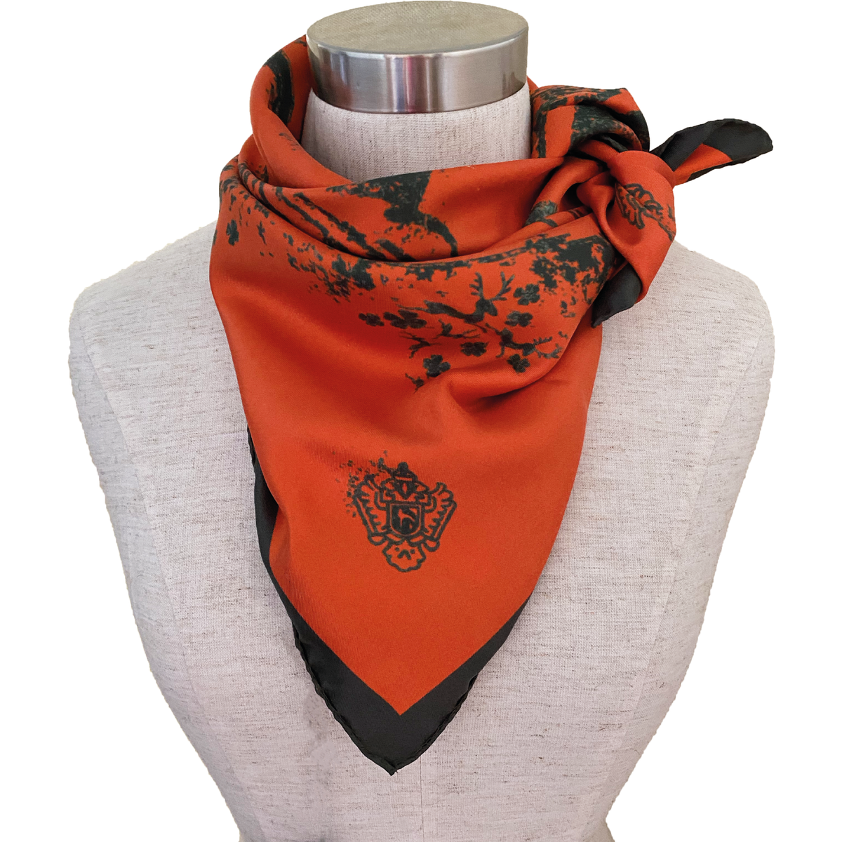 Sidenscarf Orange