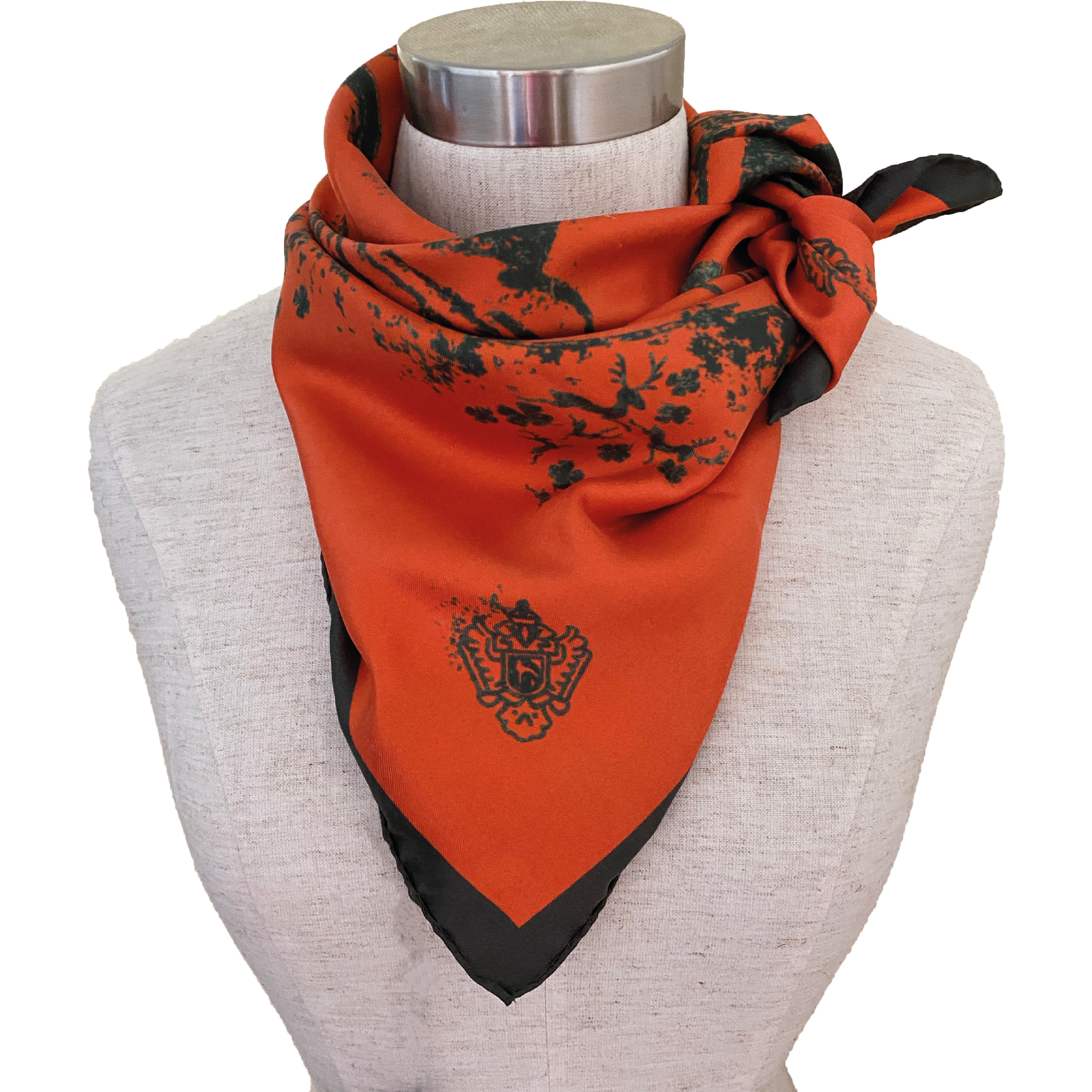 Sidenscarf Orange