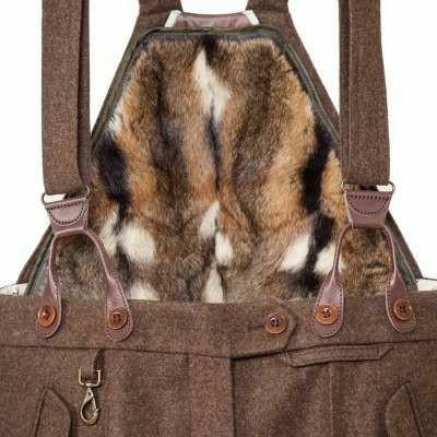 Prebersee lodenbyxa med hamsterpäls