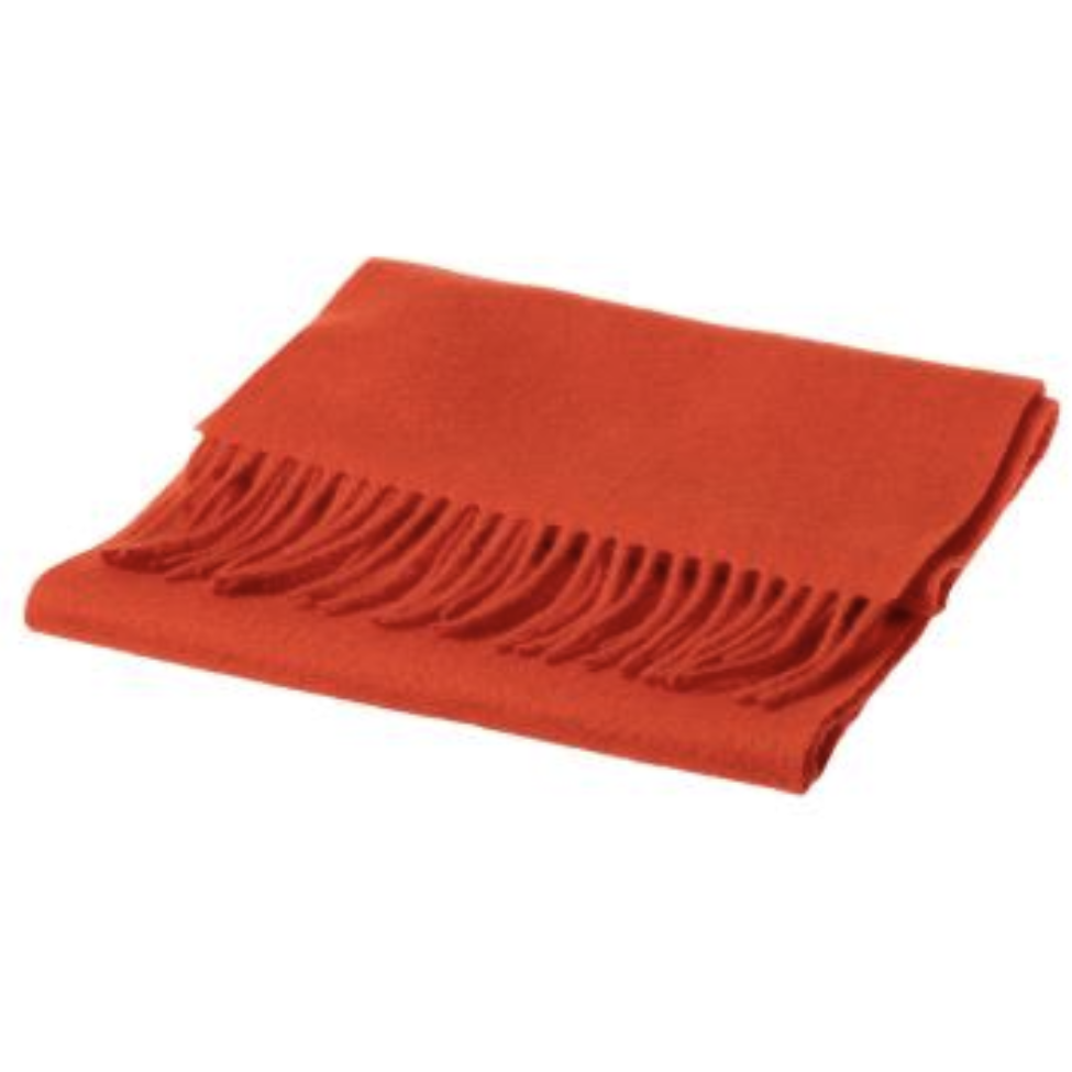 Halsduk Lammull Orange