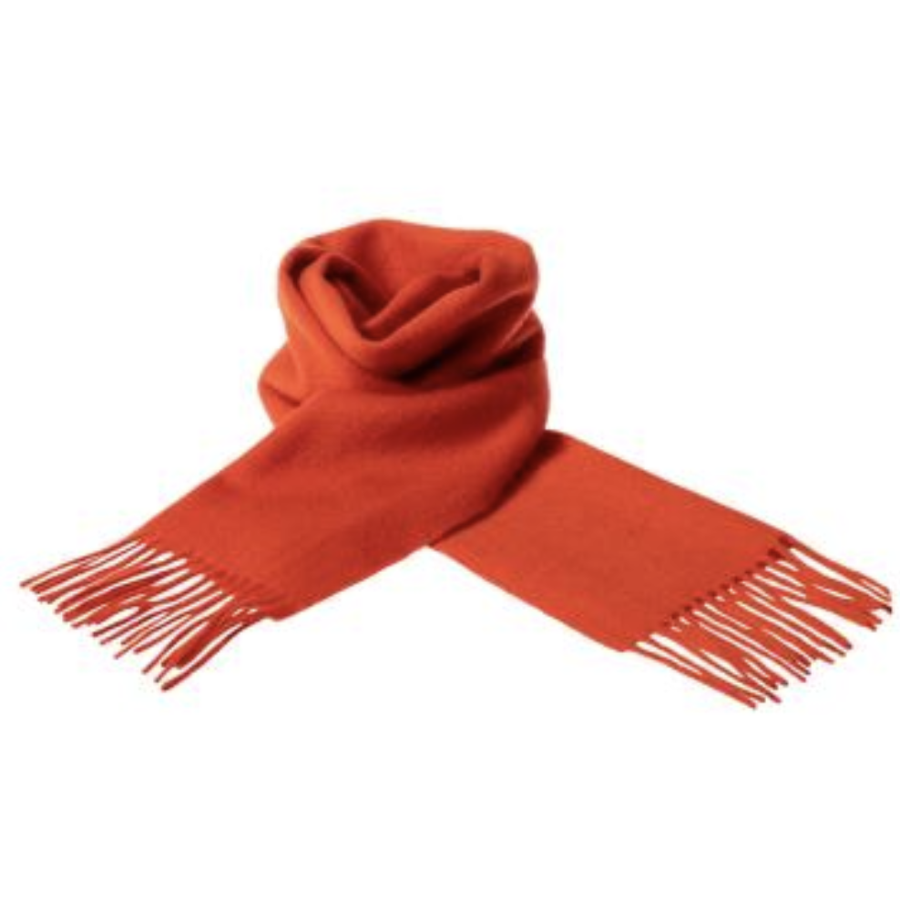 Halsduk Lammull Orange