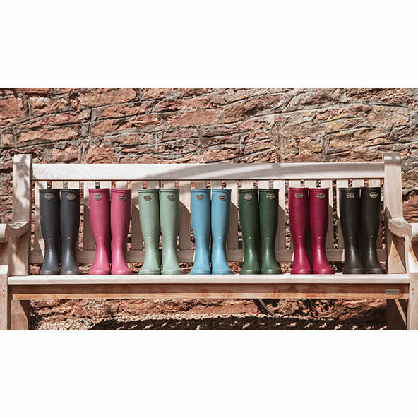 Iris Jersey Lined Boot Rouge