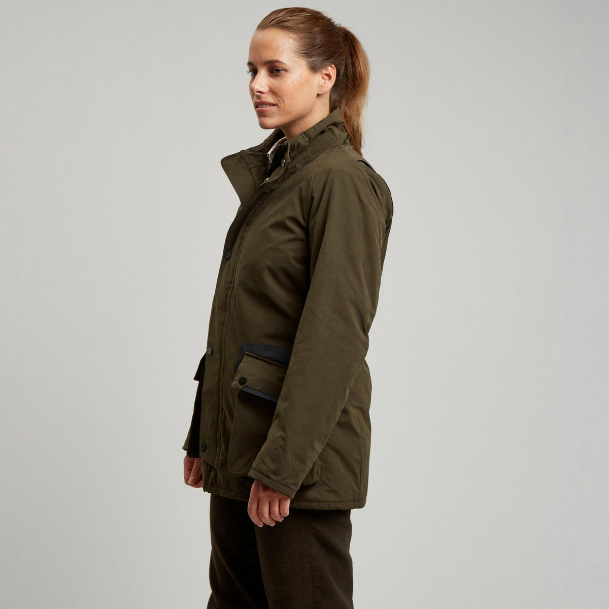 Field Jacket Ladies LCW4 Green - STORLEK 42 -