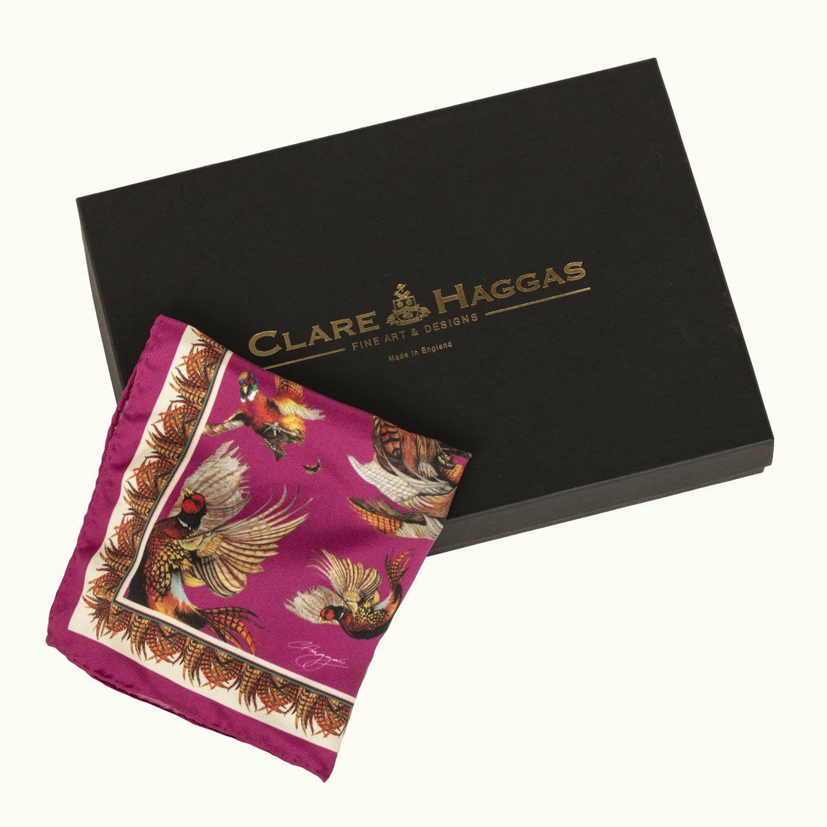 Pocket Square Magenta